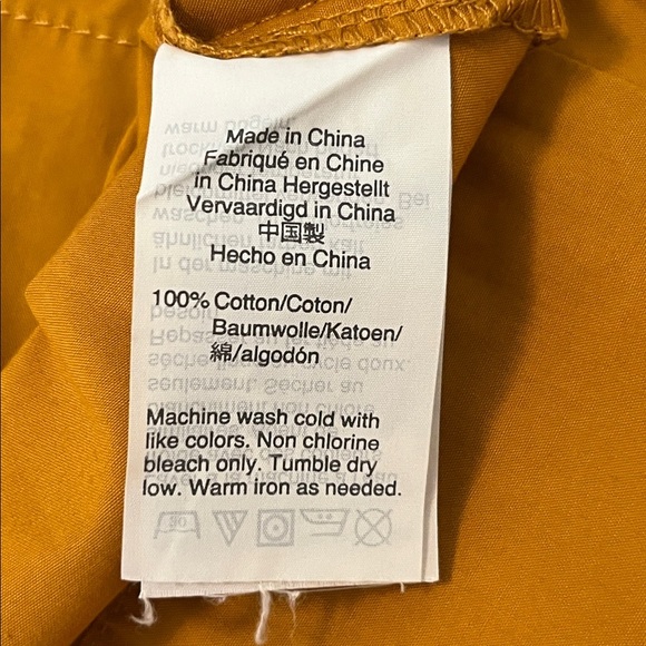 Madewell Square-Neck Top in Bronzed Leaf - Picture 12 of 12